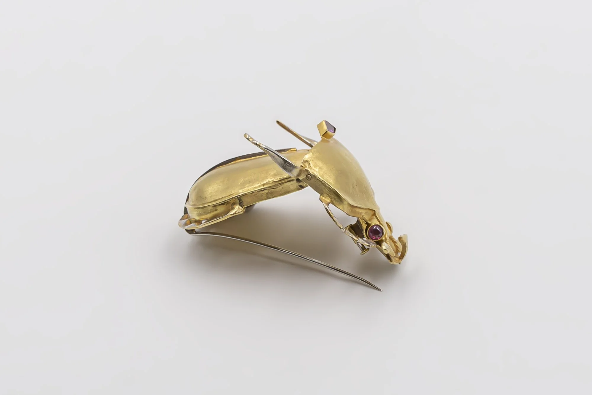André Lamy Scarabée Beetle Brooch