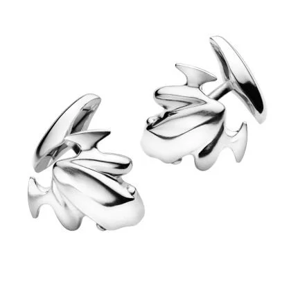 Henning Koppel for Georg Jensen Cufflinks "Frogs"