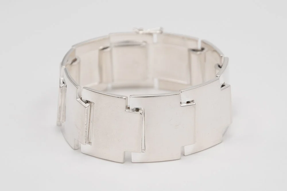 Sigvard Bernadotte for Georg Jensen Silver Bracelet Model 73