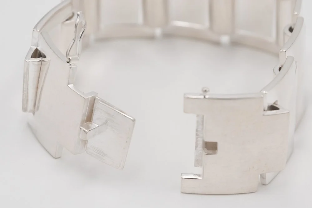 Sigvard Bernadotte for Georg Jensen Silver Bracelet Model 73