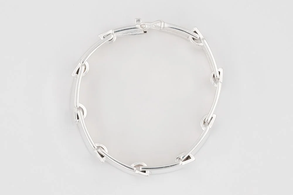 Sigvard Bernadotte for Georg Jensen Silver Bracelet Model 73