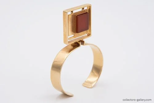 Bent Knudsen Kinetic Gold Cuff Bracelet