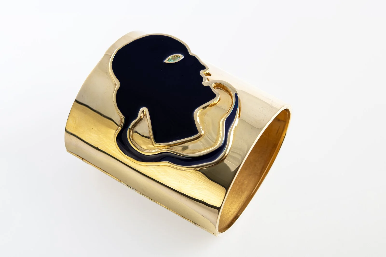 Mimmo Paladino for Ceto Munari « Soul » cuff bracelet