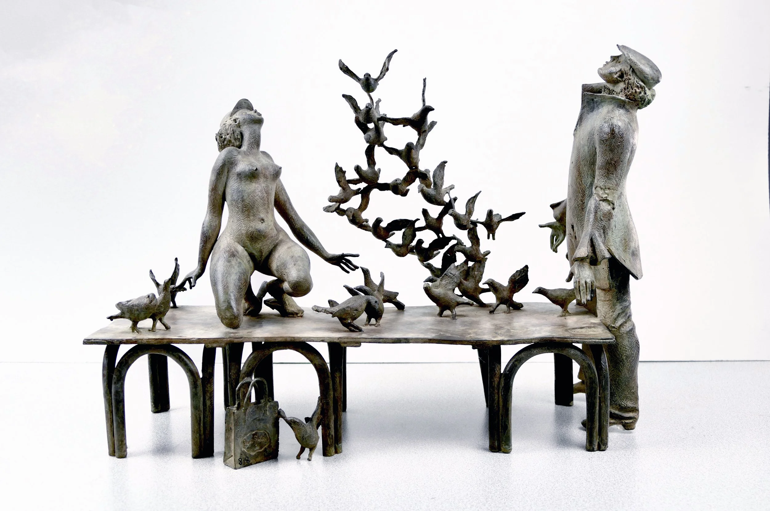 René Julien "L'aqua Alta" bronze