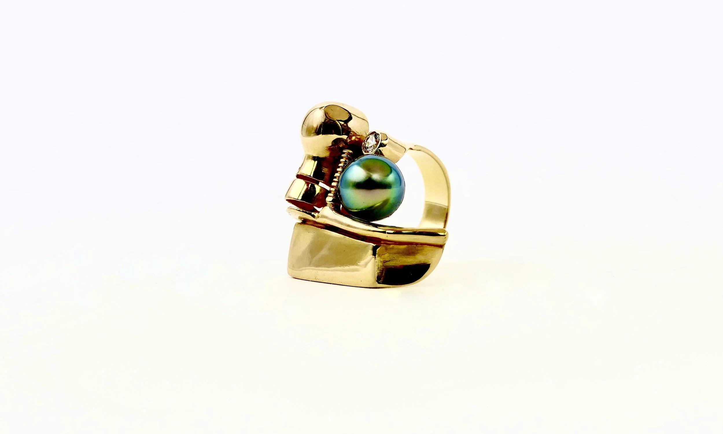 Claude Wesel gold diamond tahiti pearl Model 5862 -5.JPG