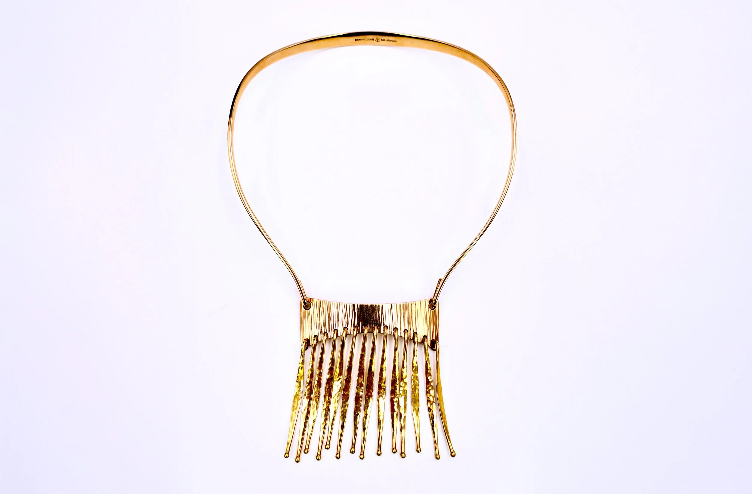 bent gabrielsen gold articulated fringe necklace  1.jpg