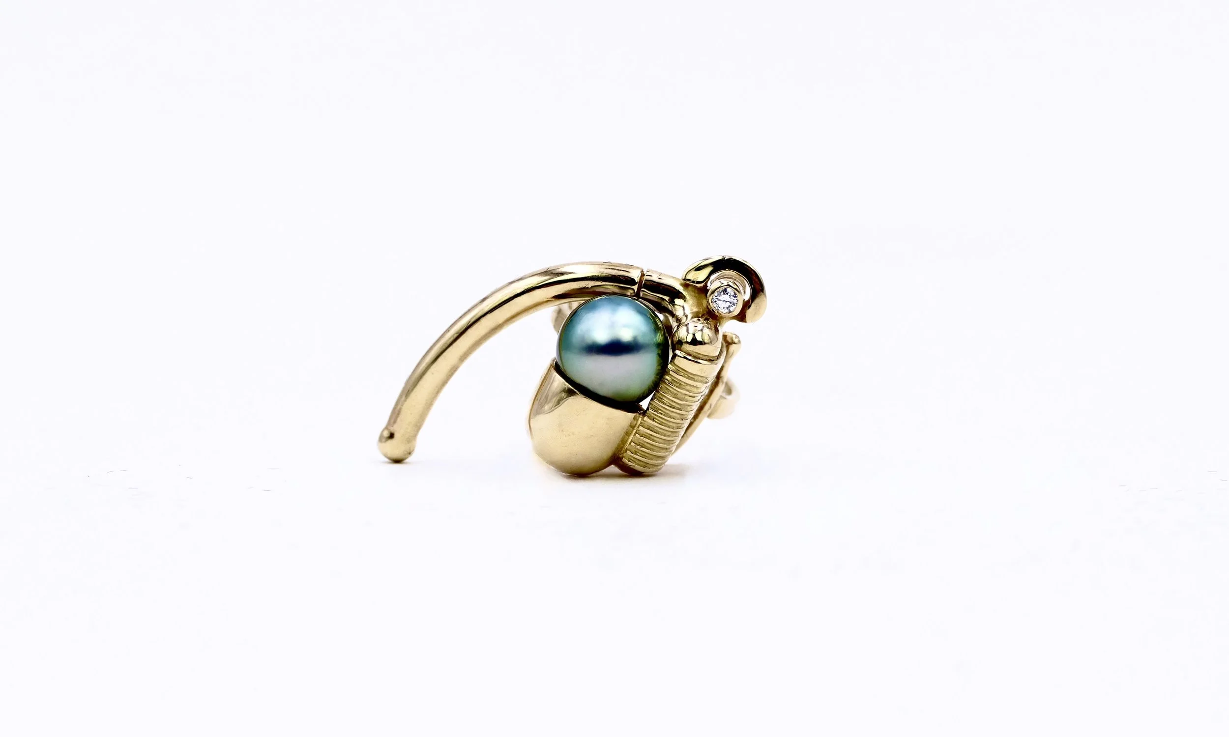 Claude Wesel gold diamond tahiti pearl Model 4267 -4.JPG