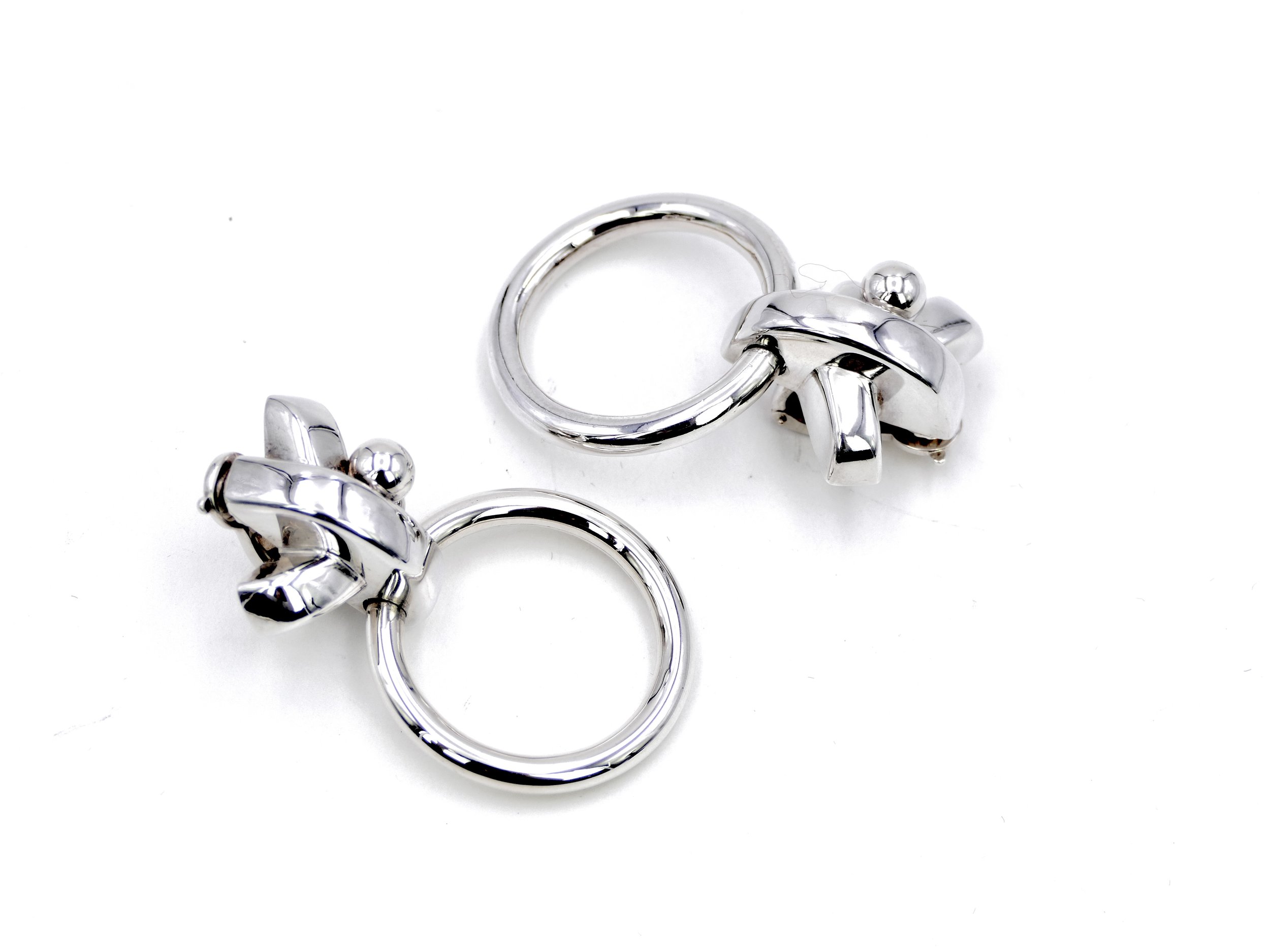 Sophia Vari “Théia” silver earrings