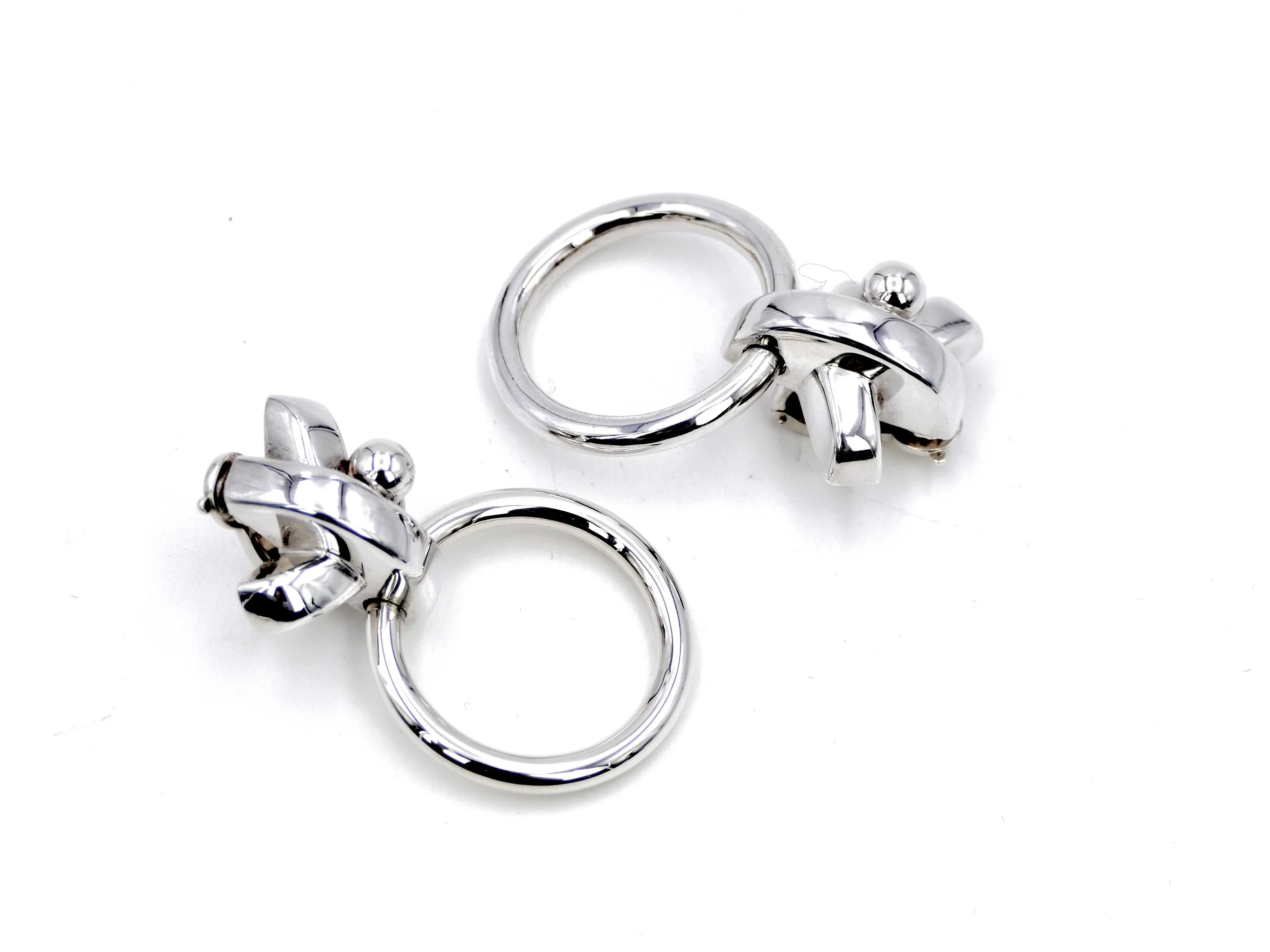 Sophia Vari “Théia” silver earrings