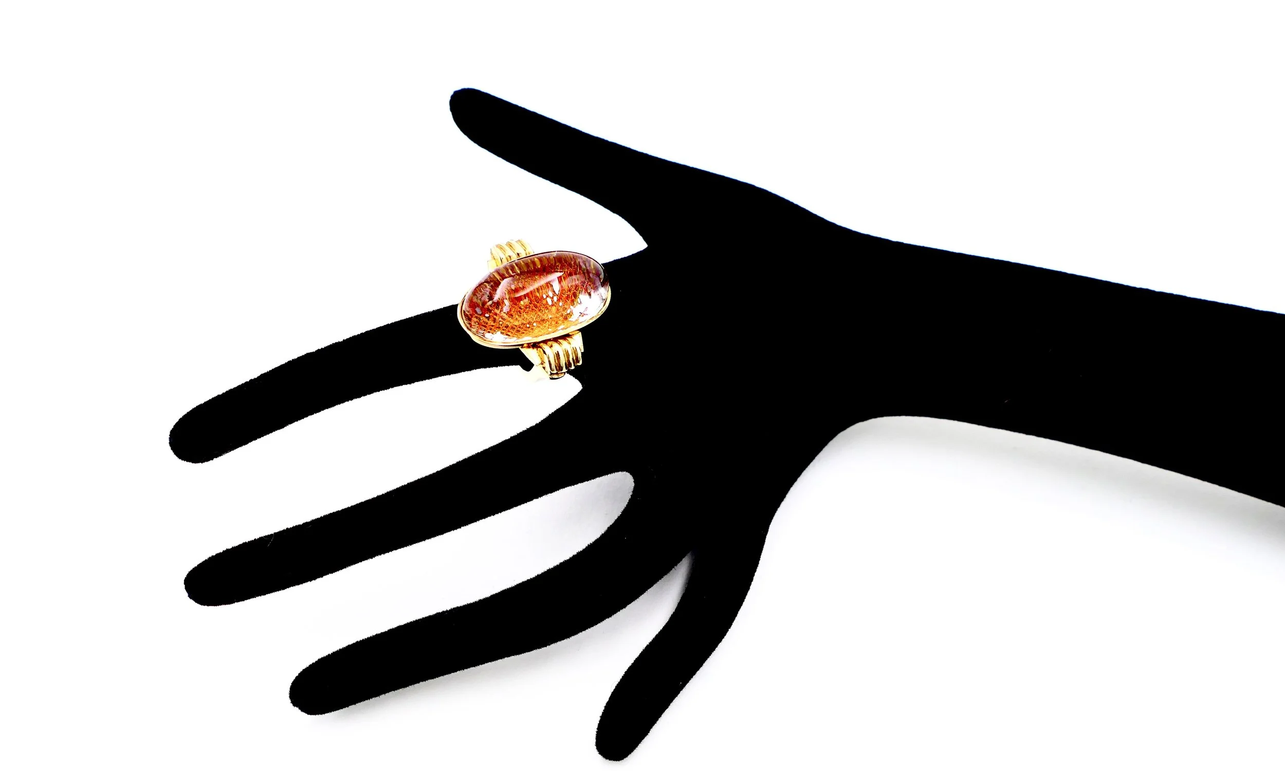 cleto munari gelosia gilded silver rock cristal ring 2.JPG