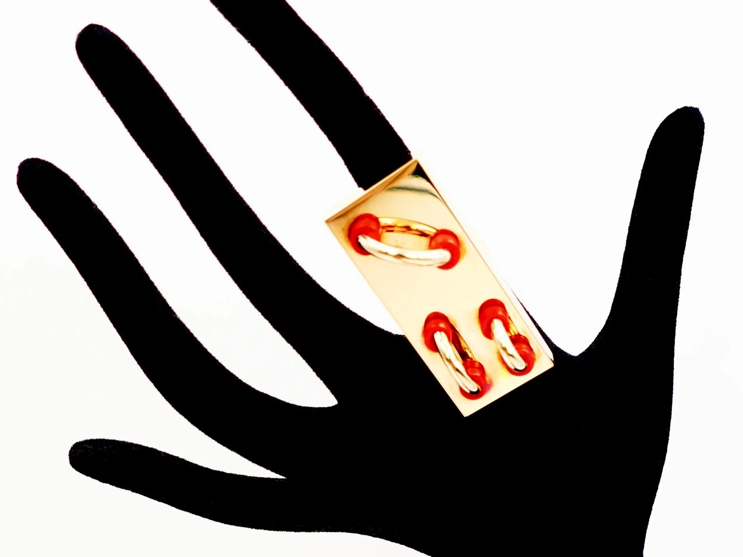 Cleto+Munari+Parco+Giochi+TRE+gilded+silver+and+coral+ring+3.jpg