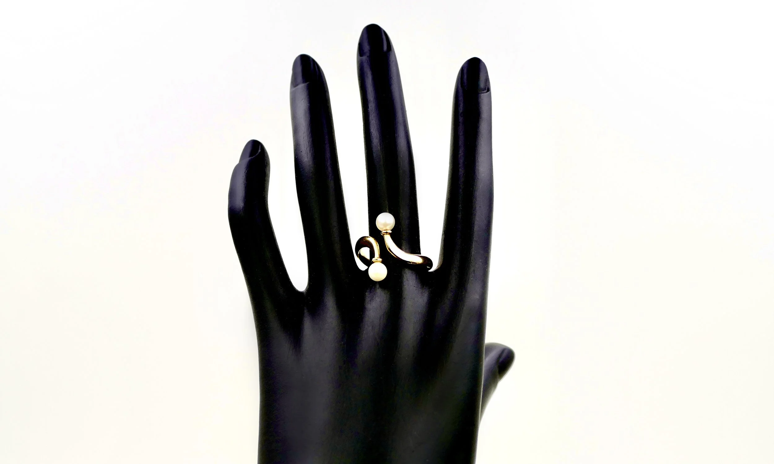 Vivianna Torun Georg Jensen gold pearls ring 5.JPG