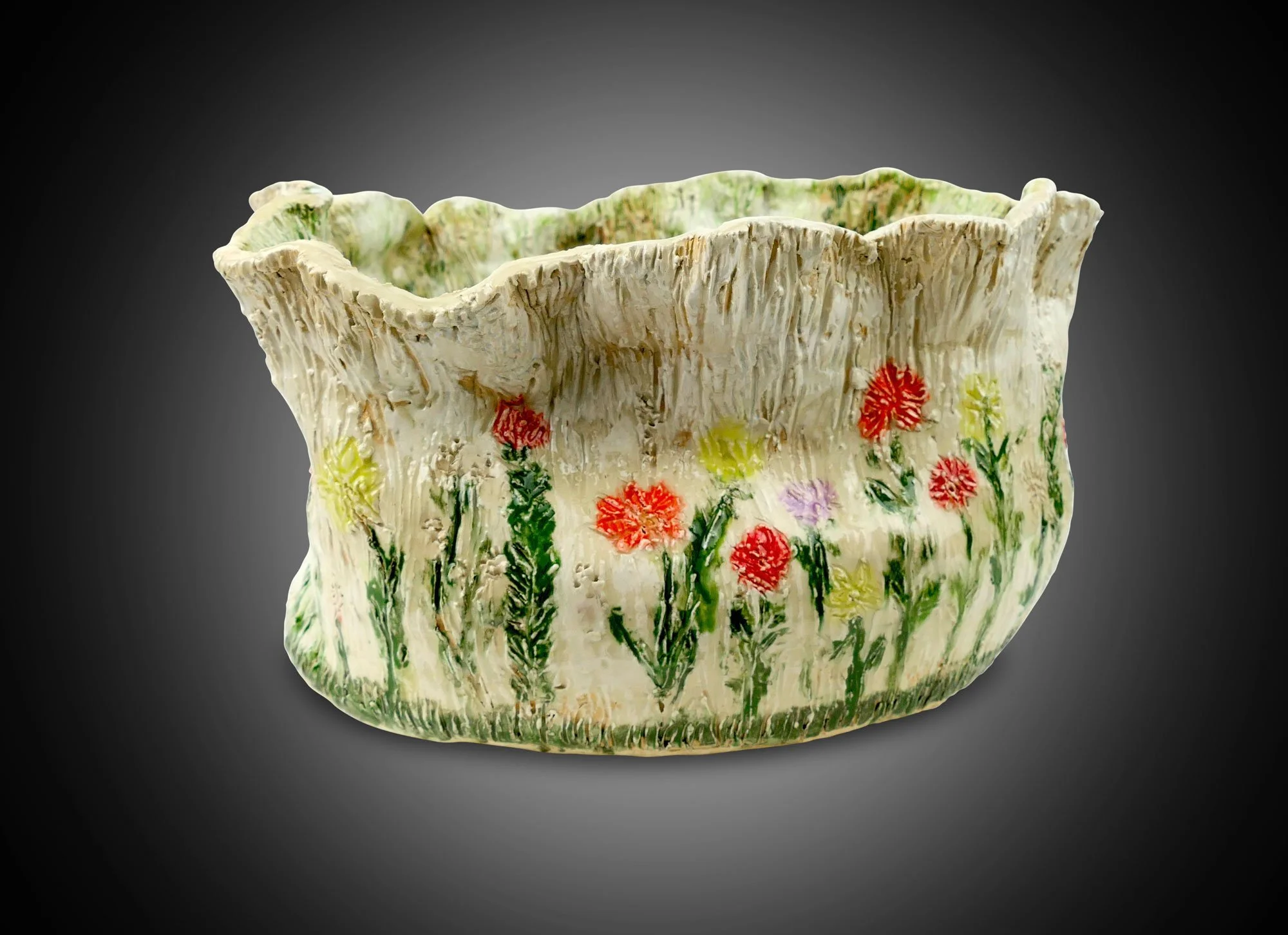 Rosette de Stefano Unique Handcrafted Ceramic #350