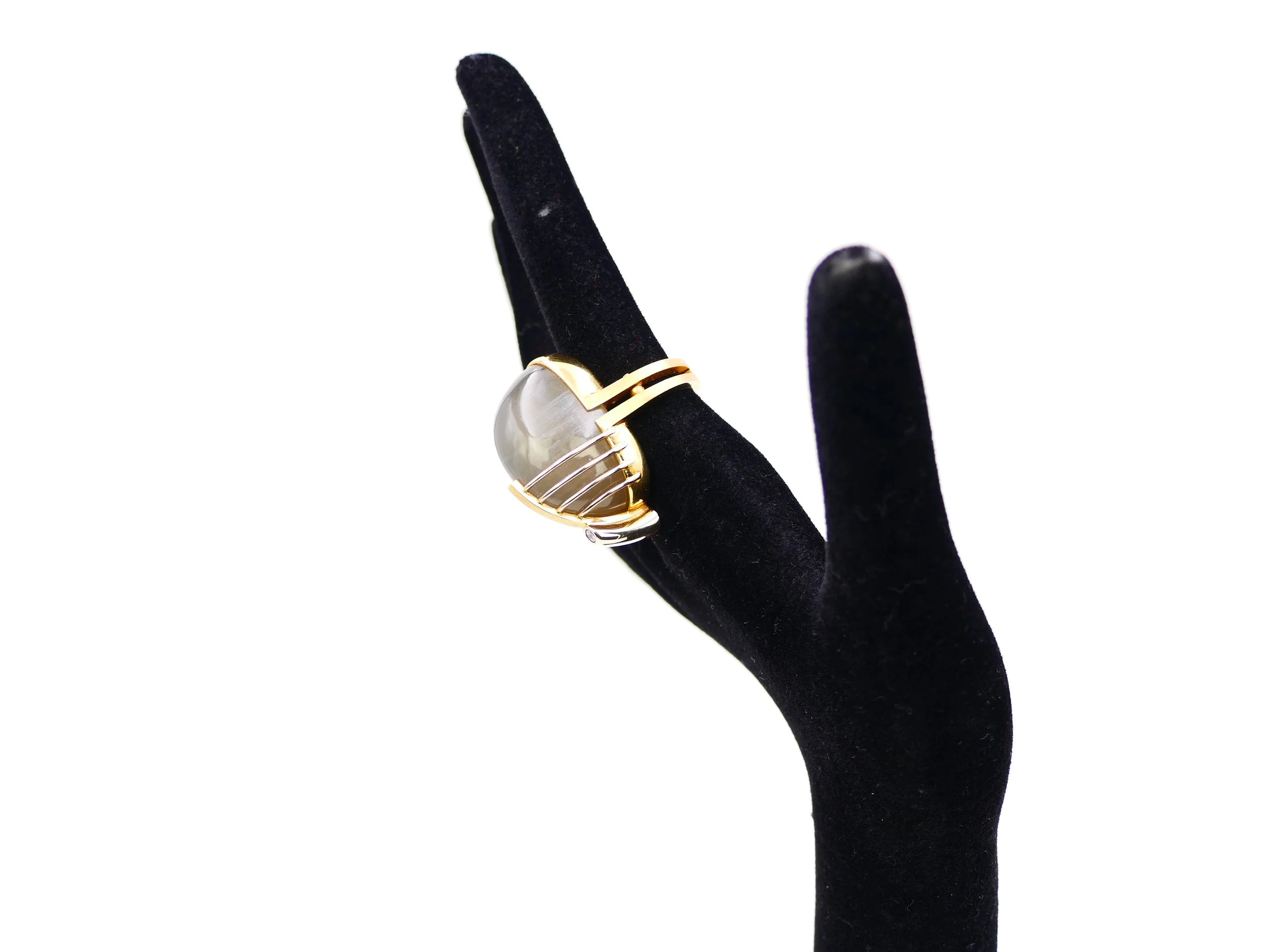 janine renard gold moonstone diamond unique ring 6.JPG
