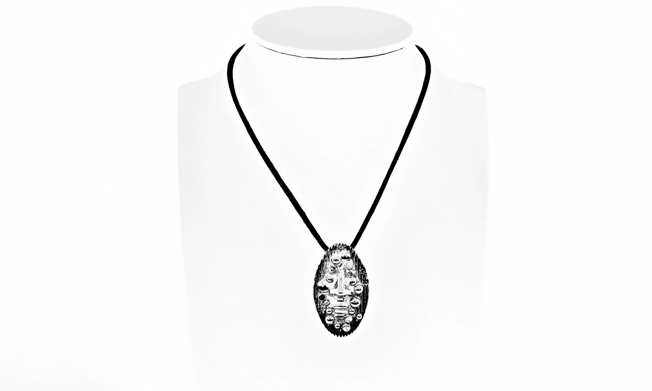 René Julien silver pendant