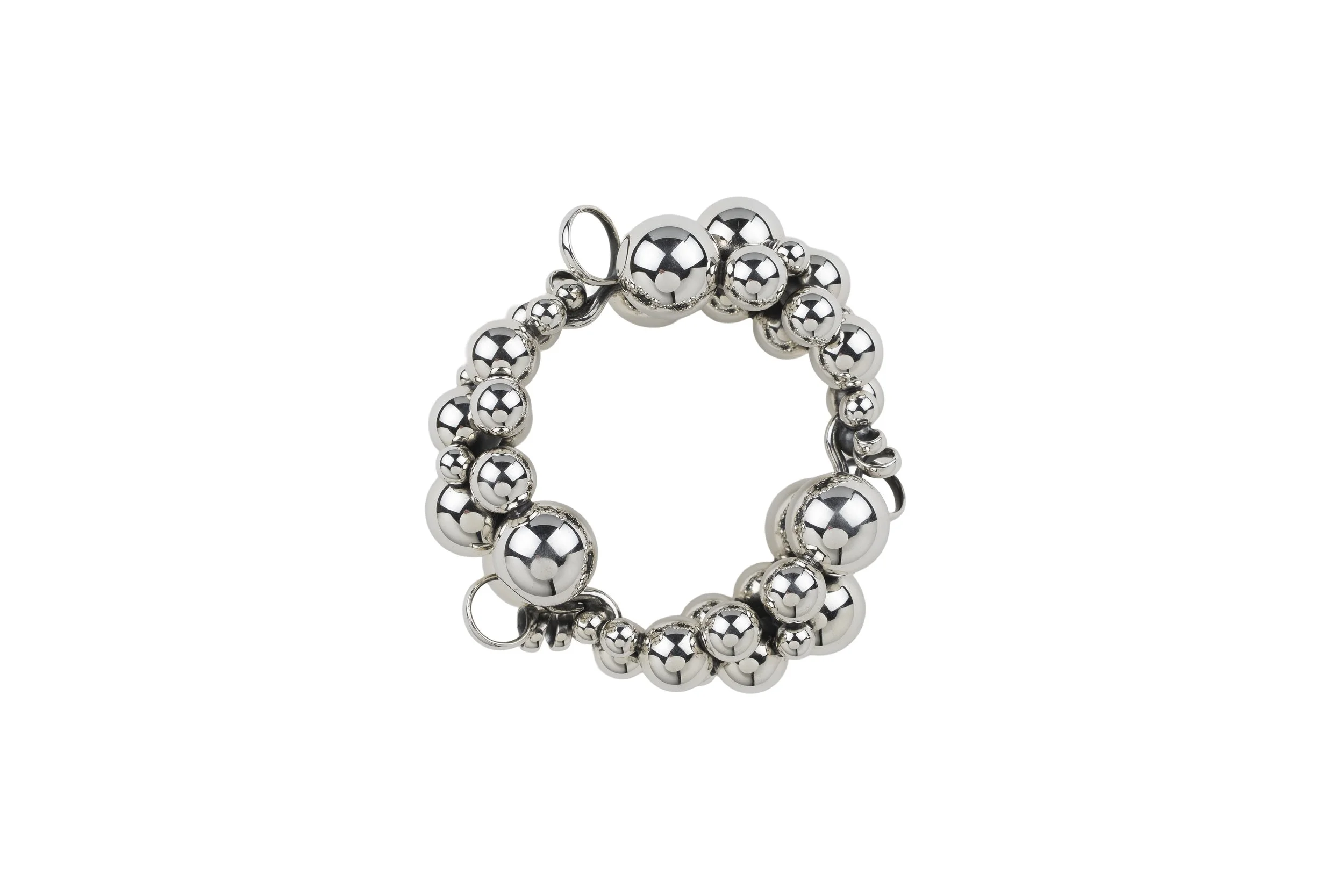 Georg Jensen Moonlight Grape silver bracelet 1.jpg
