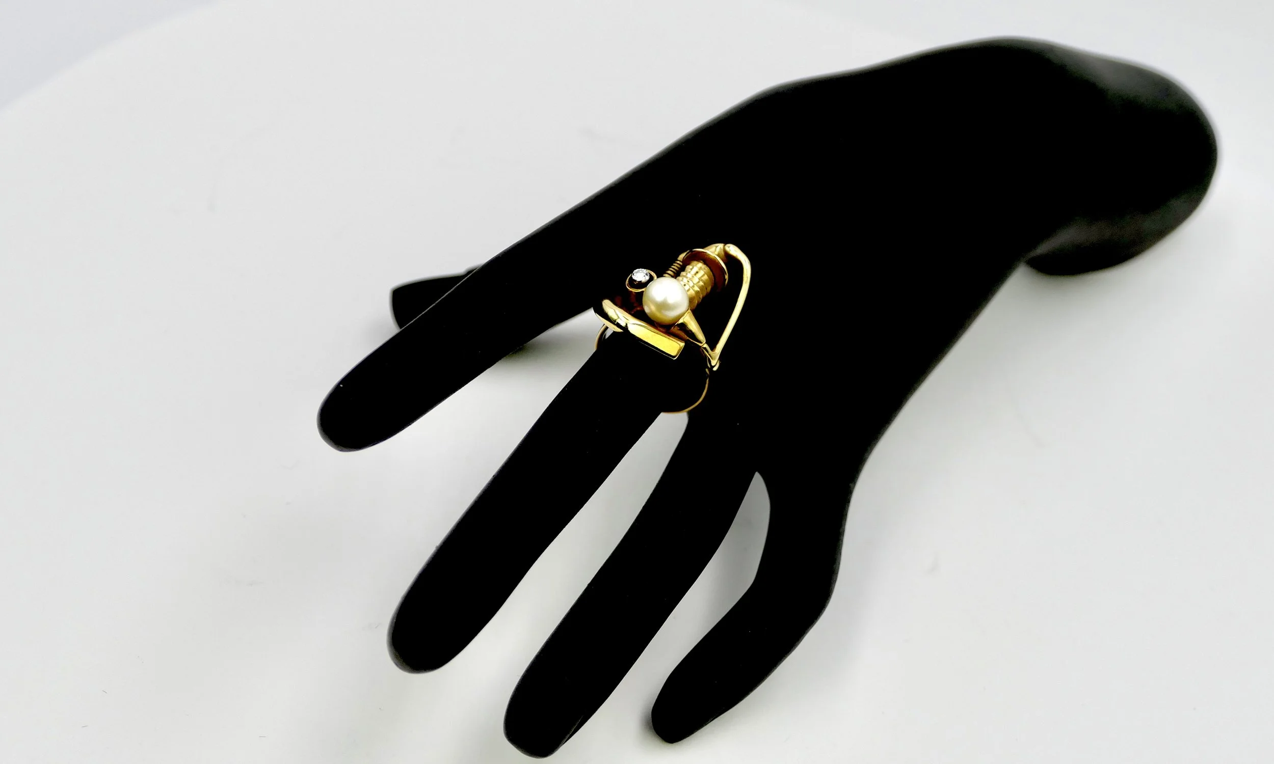 claude wesel gold ring pearl diamond 8.JPG