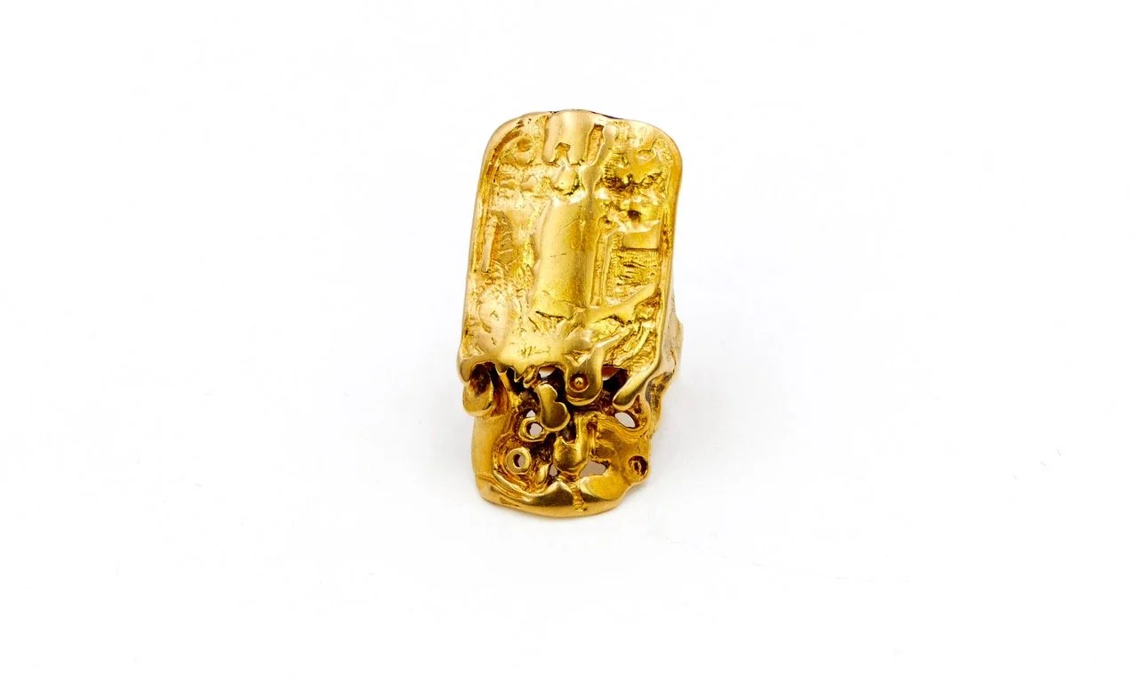 Claude Wesel for Fernand Demaret Studio yellow gold ring  3.jpeg