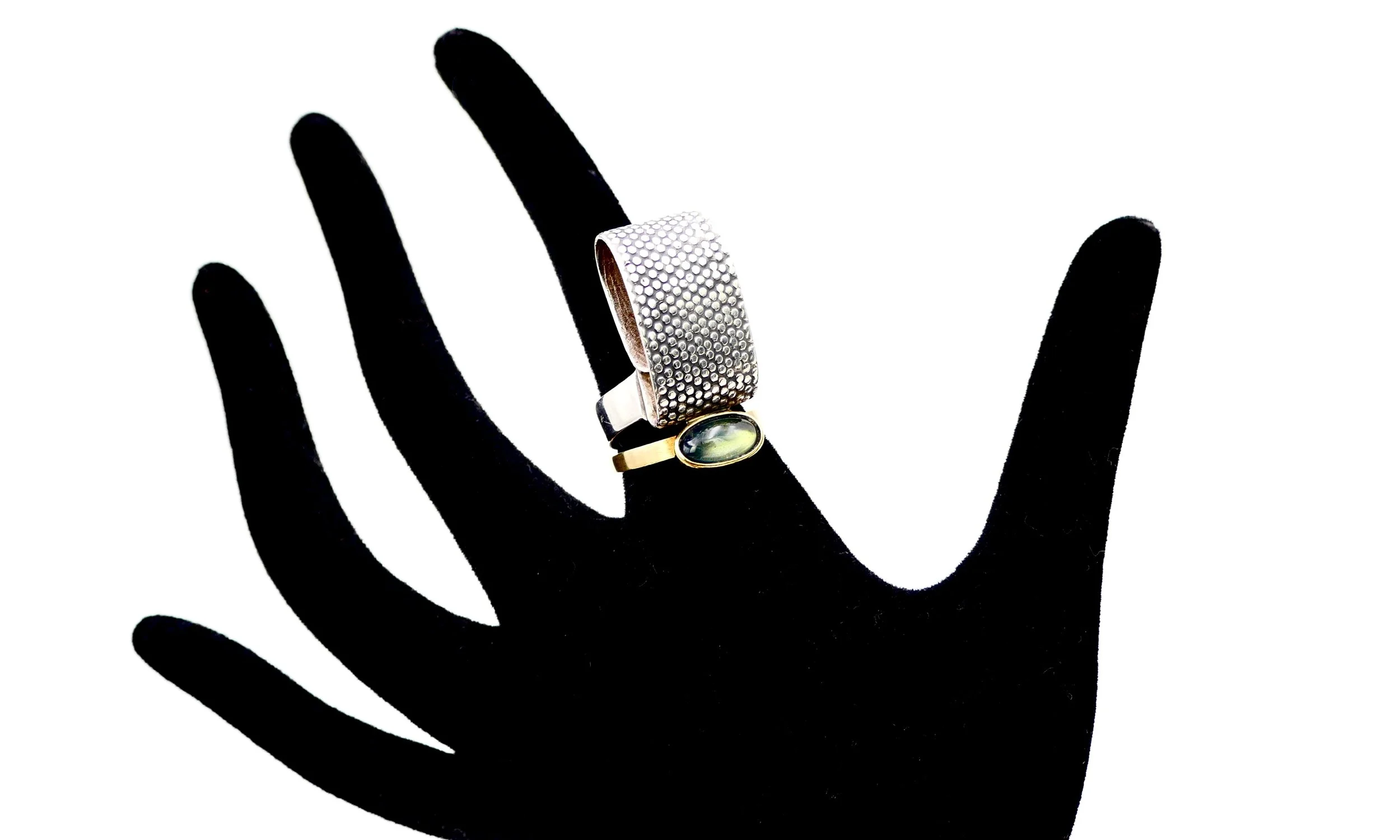 janine renard trame gold silver labradorite unique ring 5.JPG