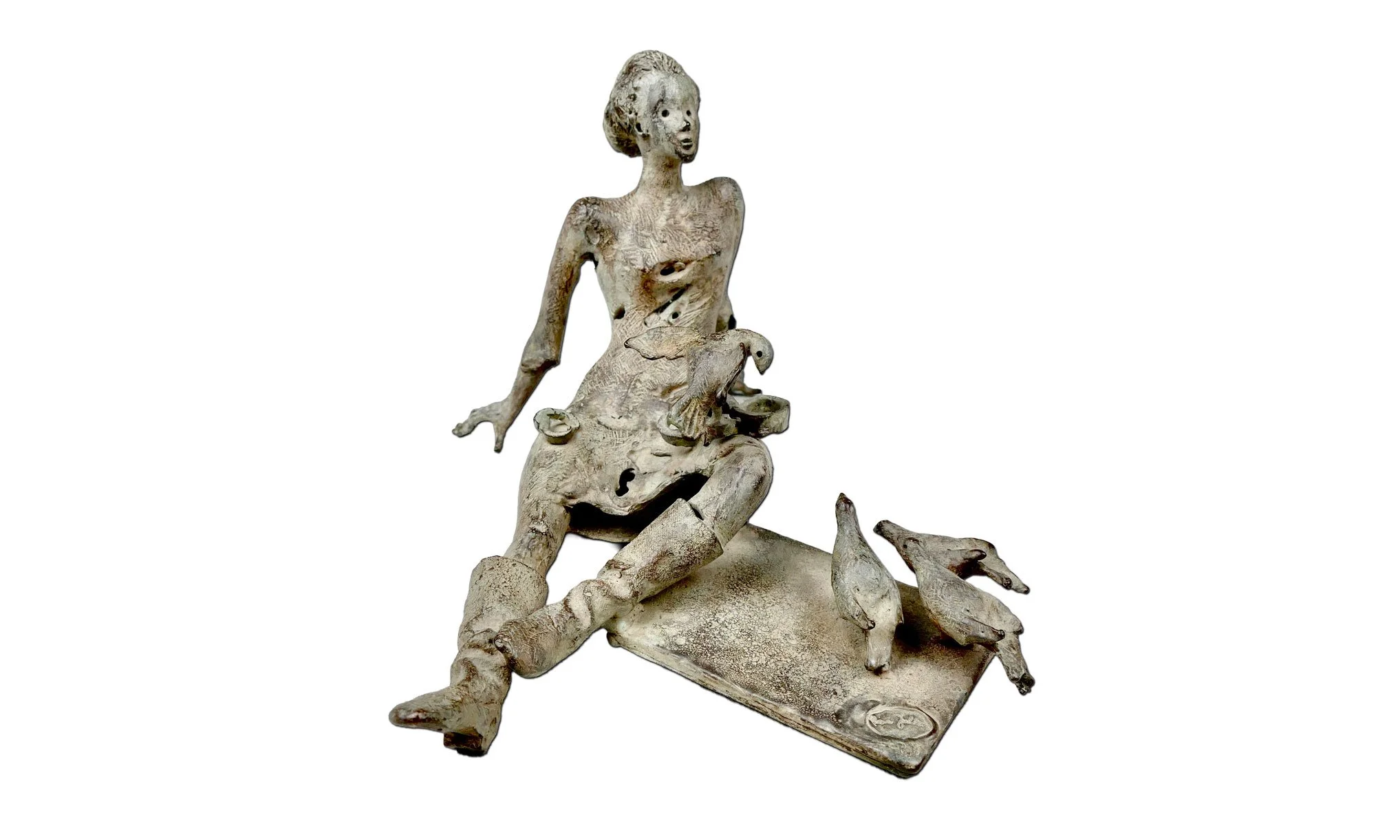 René Julien "L'Elue II" unique bronze