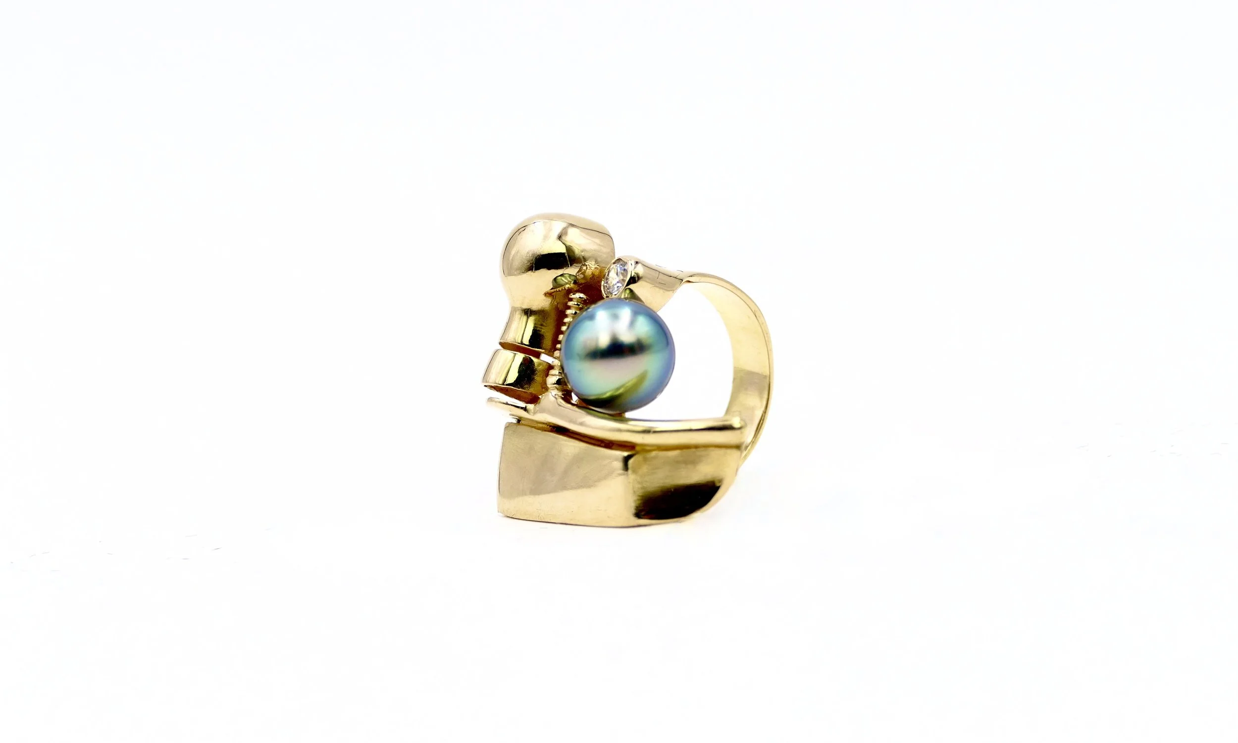 Claude Wesel gold diamond tahiti pearl Model 5862 -2.JPG