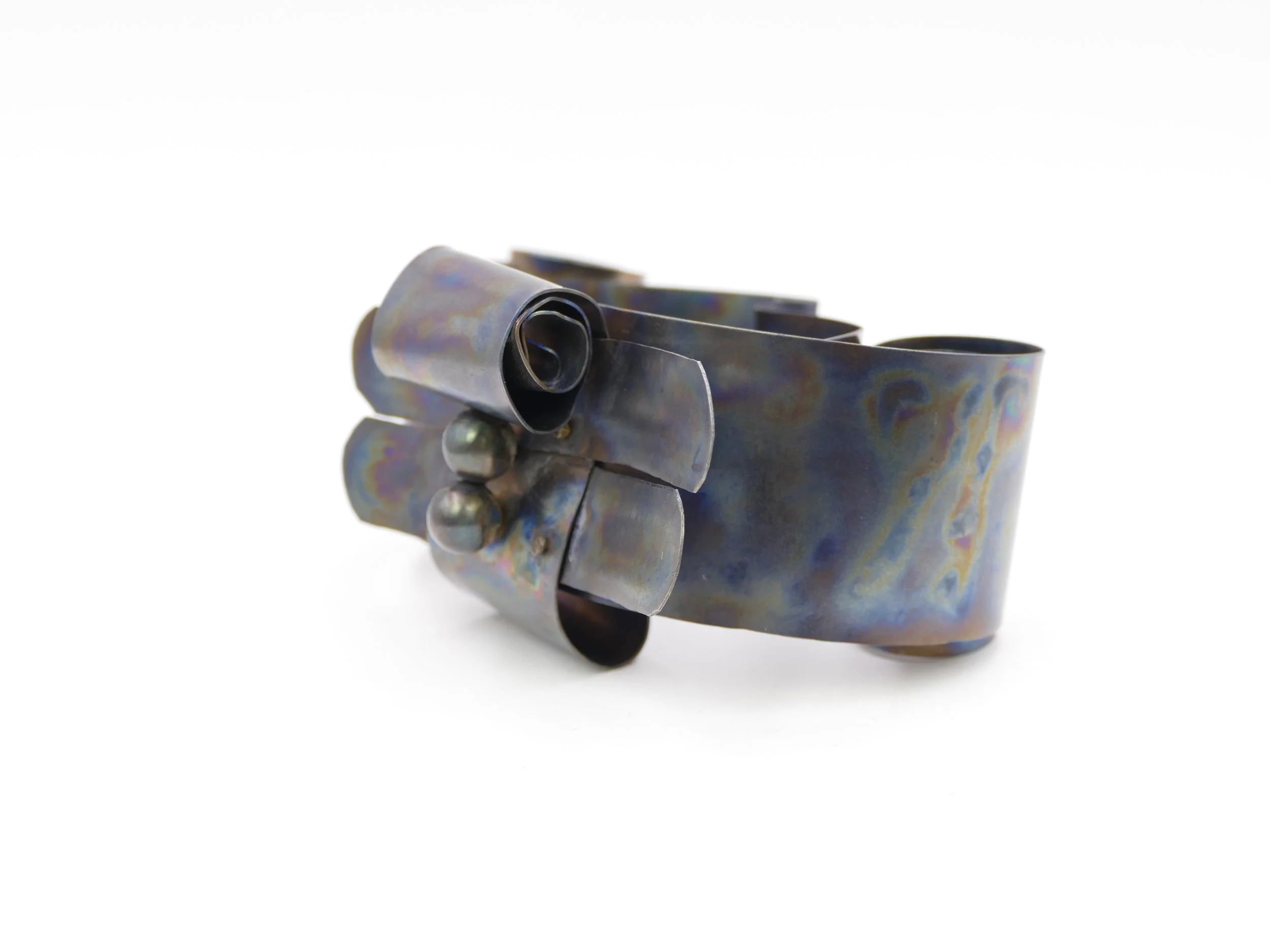 sophia vari Opus 2 Titanium silver bracelet 9.JPG