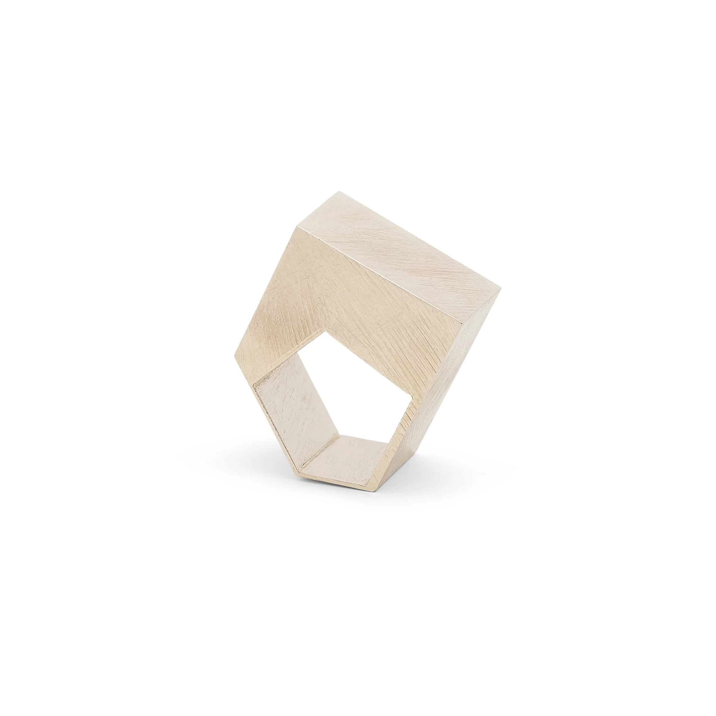 Giampaolo Babetto white gold and light green plexi glass ring 5.jpg