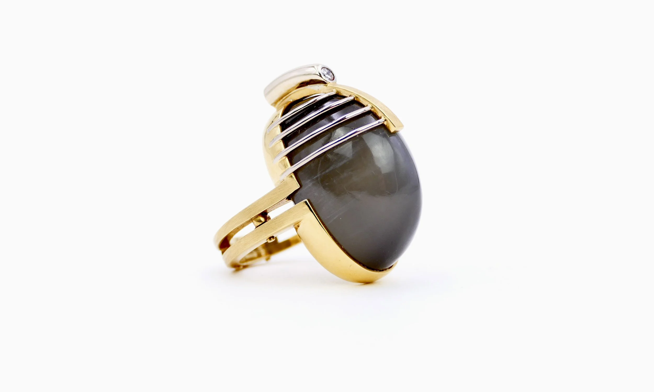 janine renard gold moonstone diamond unique ring 2.JPG