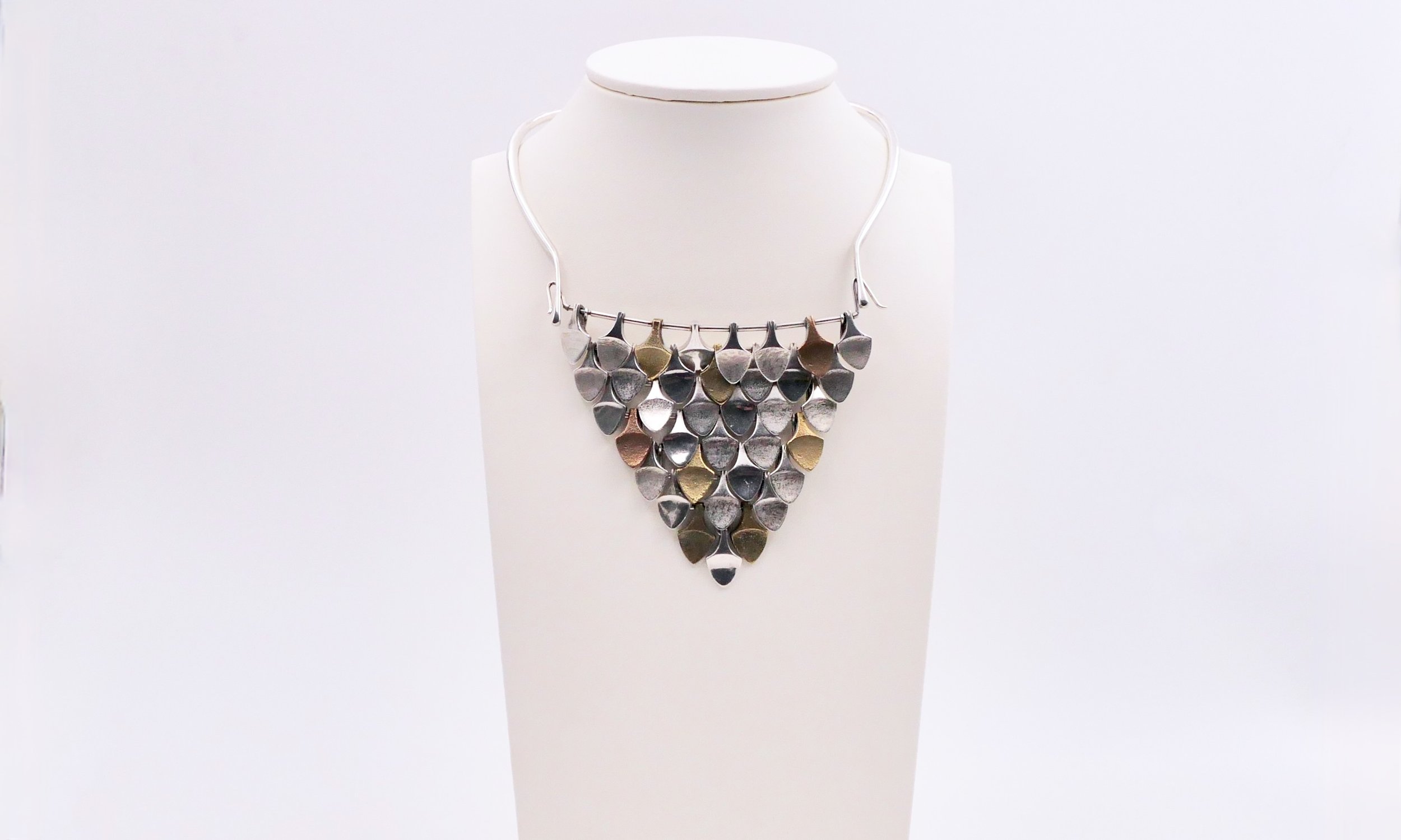 Ibe Dahlquist cascade necklace 1960'
