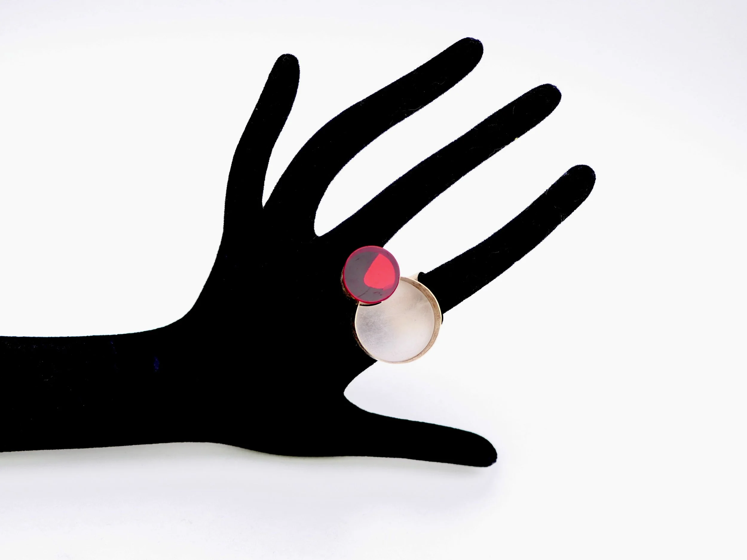 giampaolo babetto white gold and acrylic ring 5.JPG