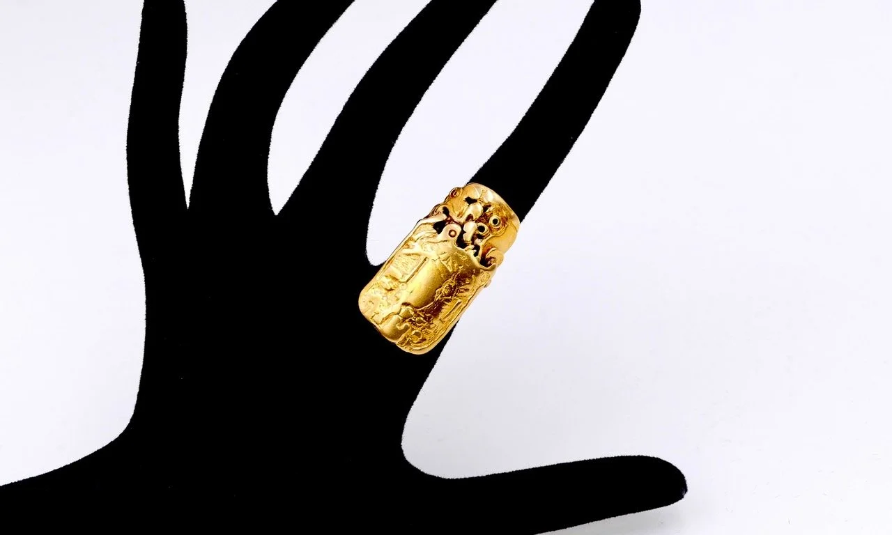Claude Wesel for Fernand Demaret Studio yellow gold ring 4.jpeg