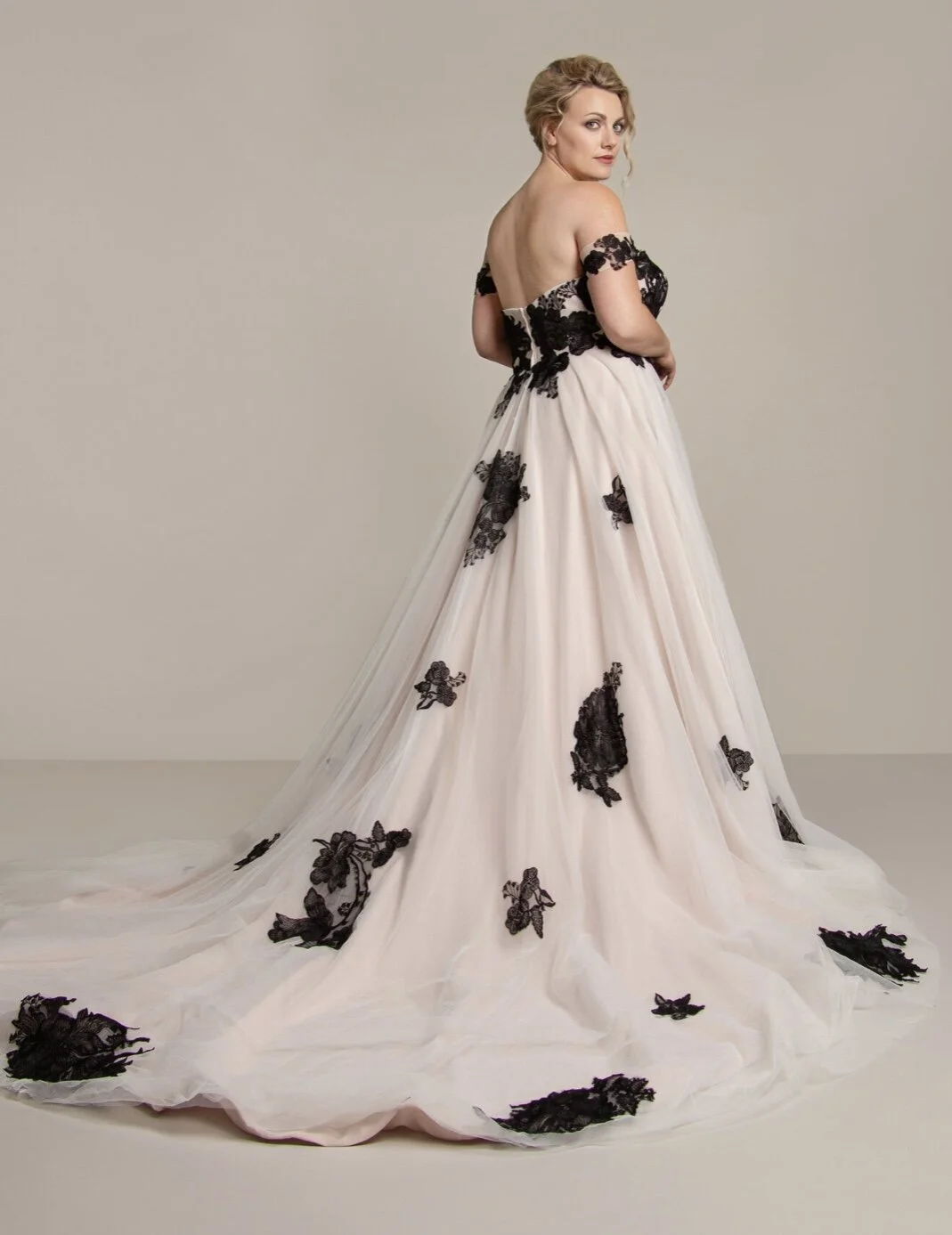 Off white hotsell ball gown