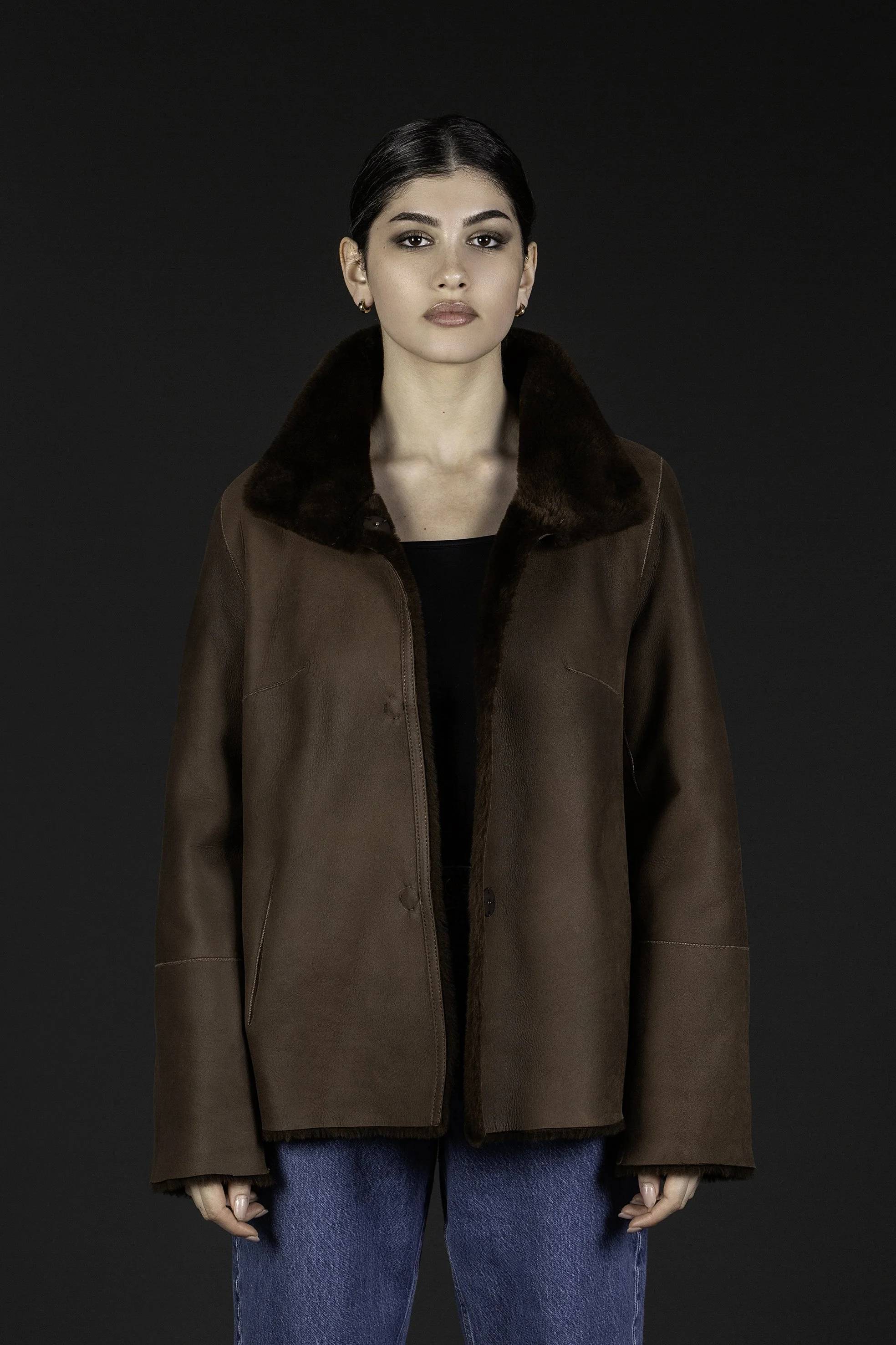 Mod Elin-65cm shearling lam