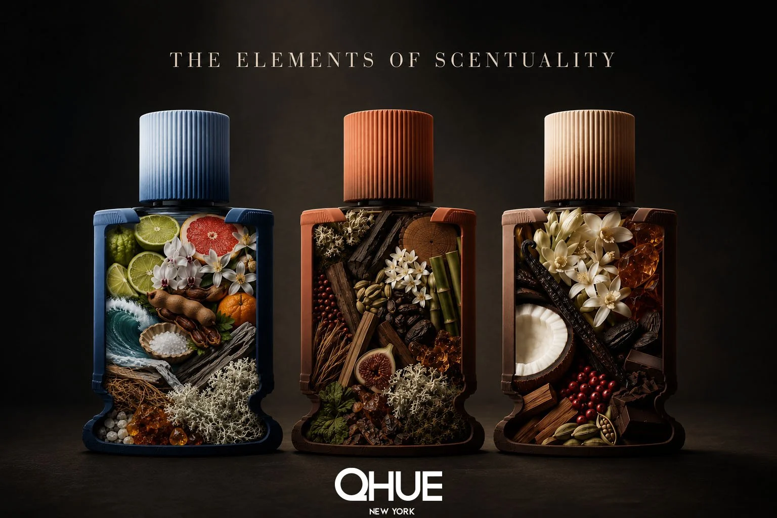 The Elements of Scentuality- Qhue New York