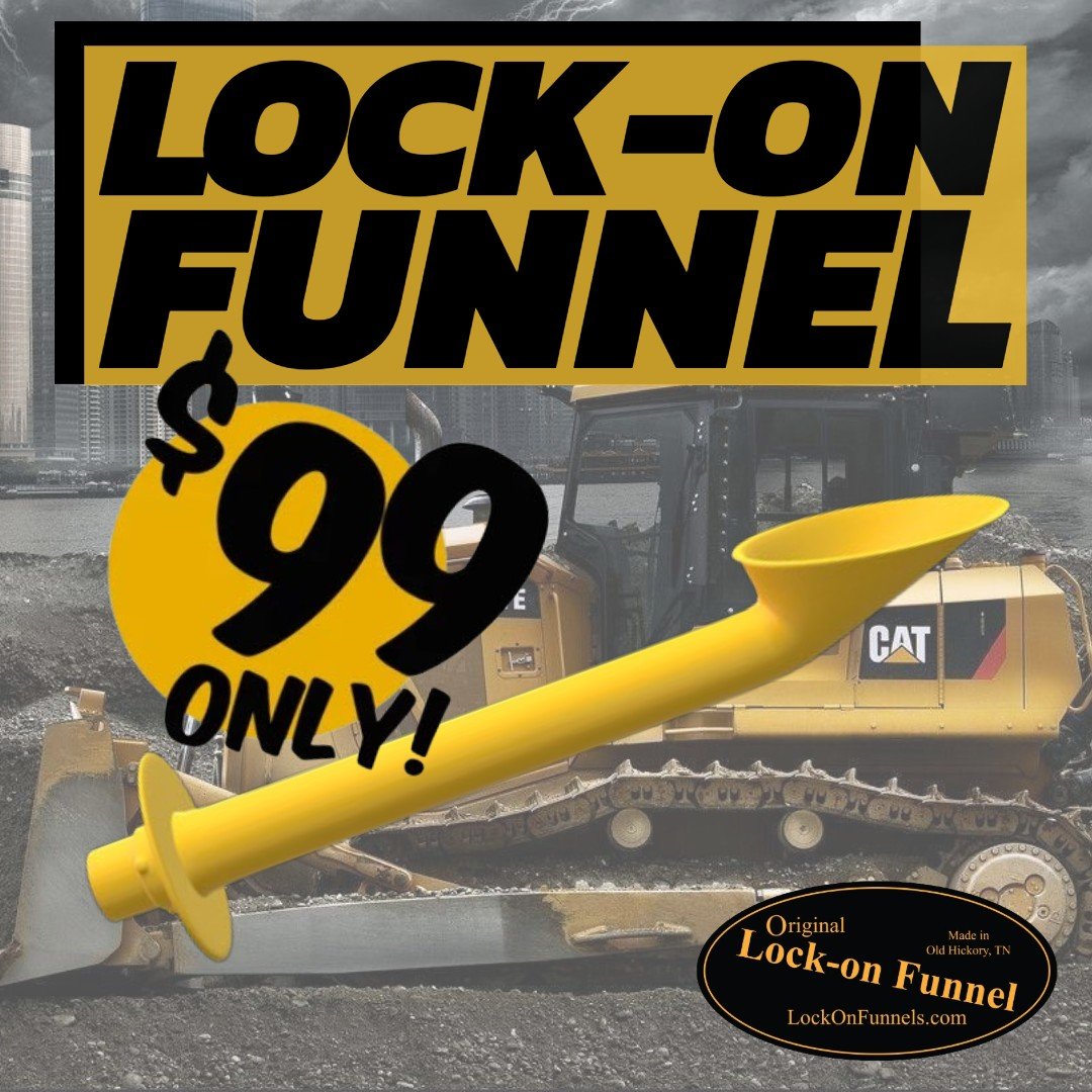 💪 Designed for Strength, Built for Efficiency
Why settle for less? The Lock-On Funnel is crafted with heavy-duty welded steel, ensuring it can handle the weight of a 5-gallon hydraulic fluid container with ease.
Hashtags: #DurableTools #HydraulicFlu