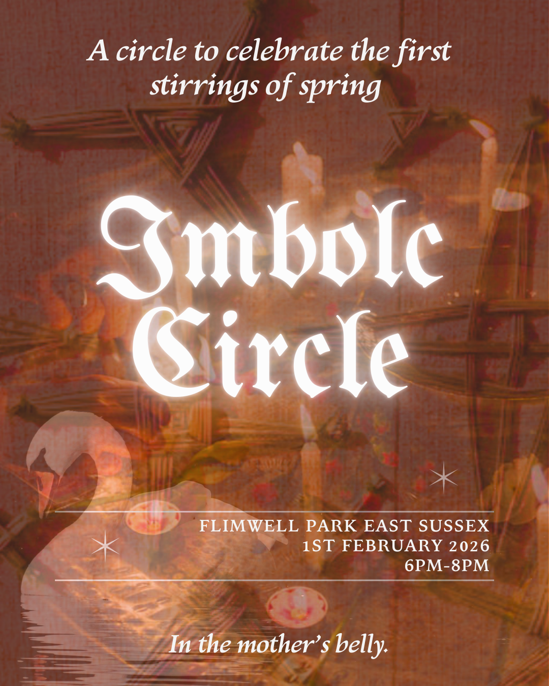 IMBOLC CIRCLE AT FLIMWELL PARK: BRIGID