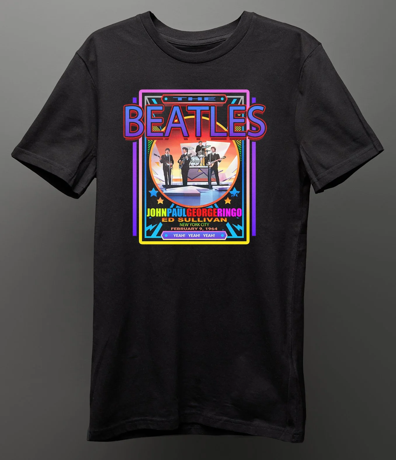THE BEATLES - ED SULLIVAN - TEE SHIRT