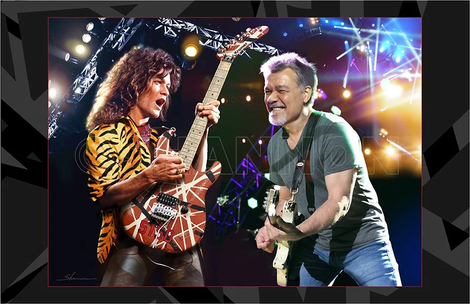 EDWARD VAN HALEN - TWICE by Shannon