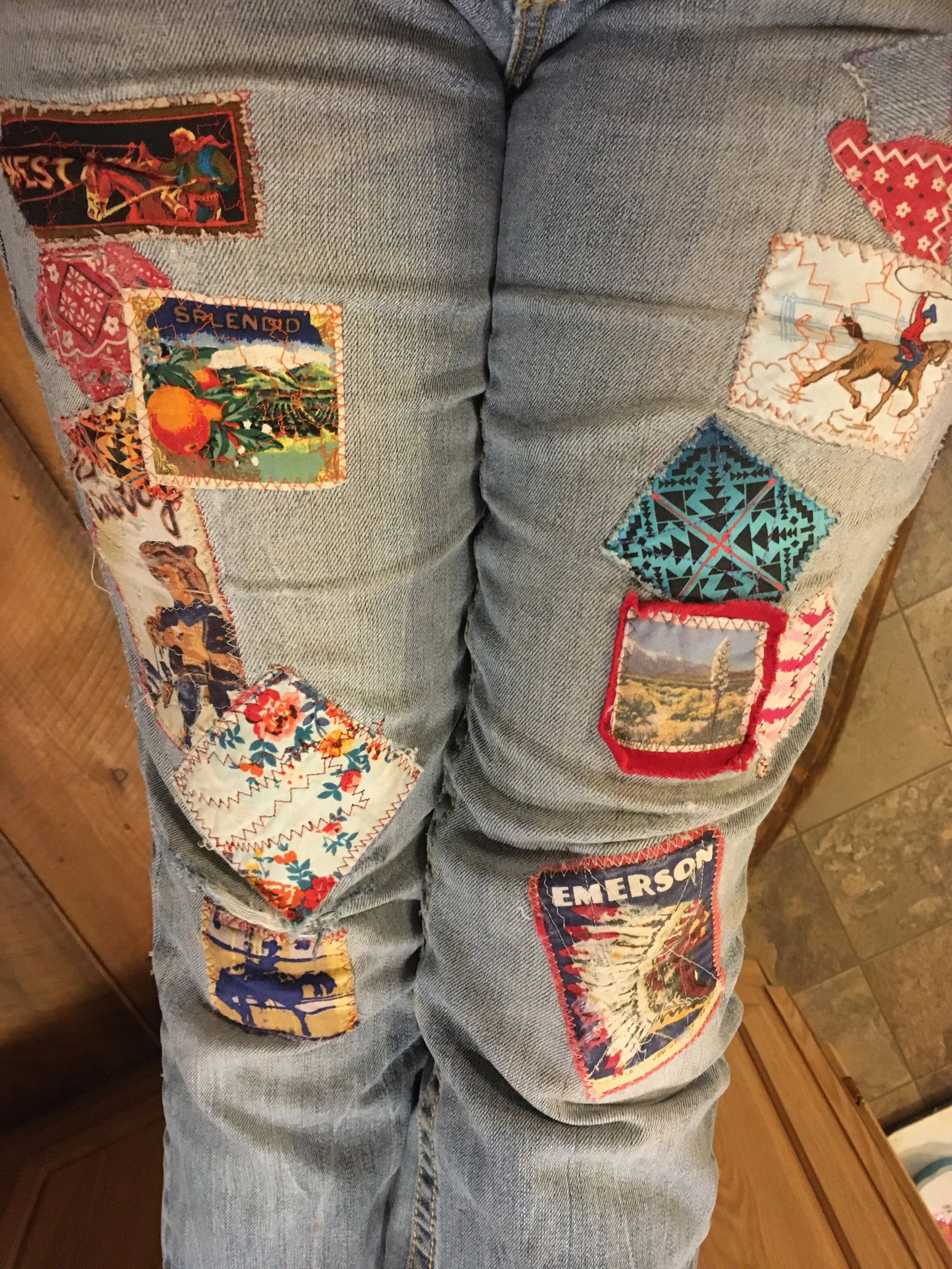 Custom Jean Patching