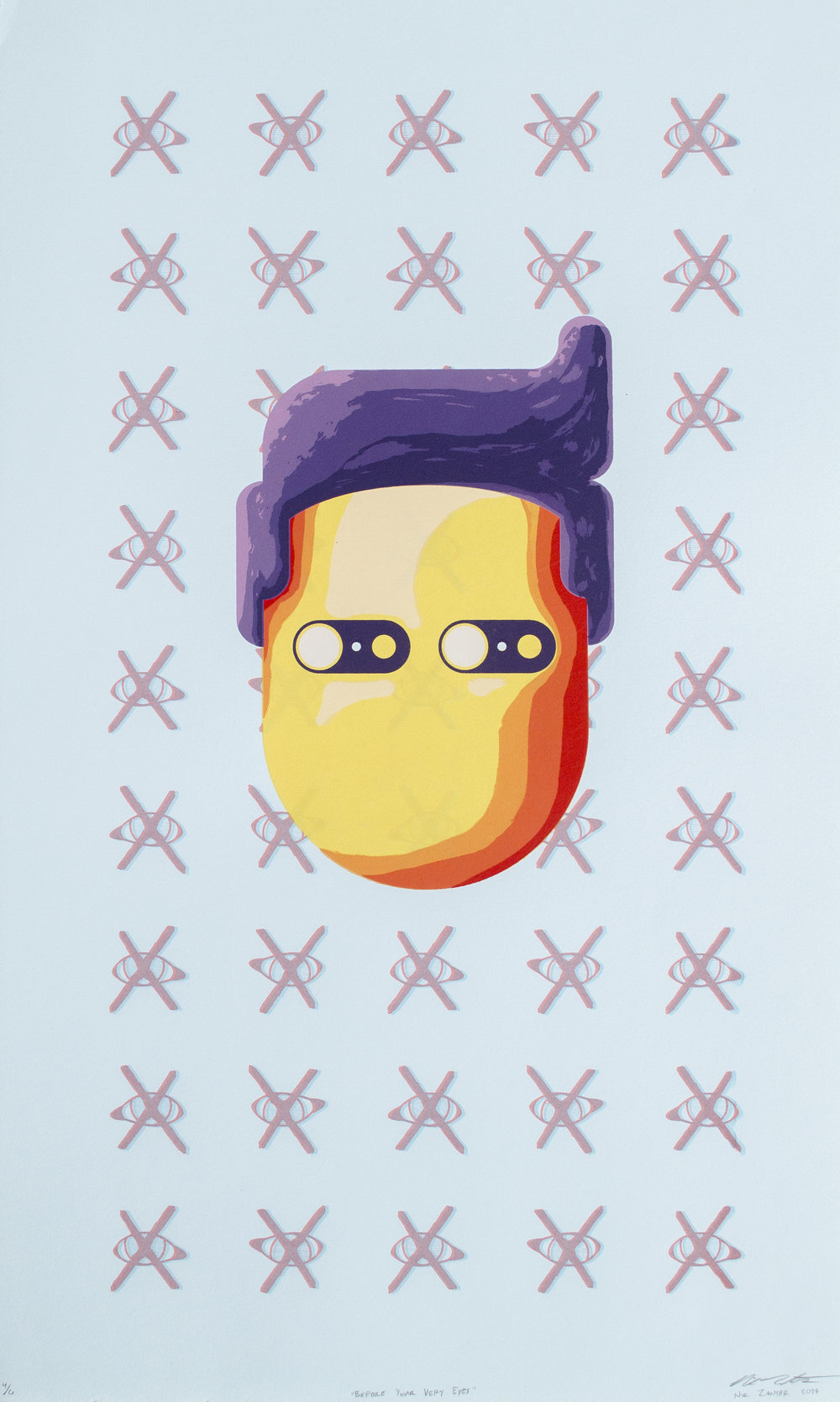 "Before Your Very Eyes" – Screen Print