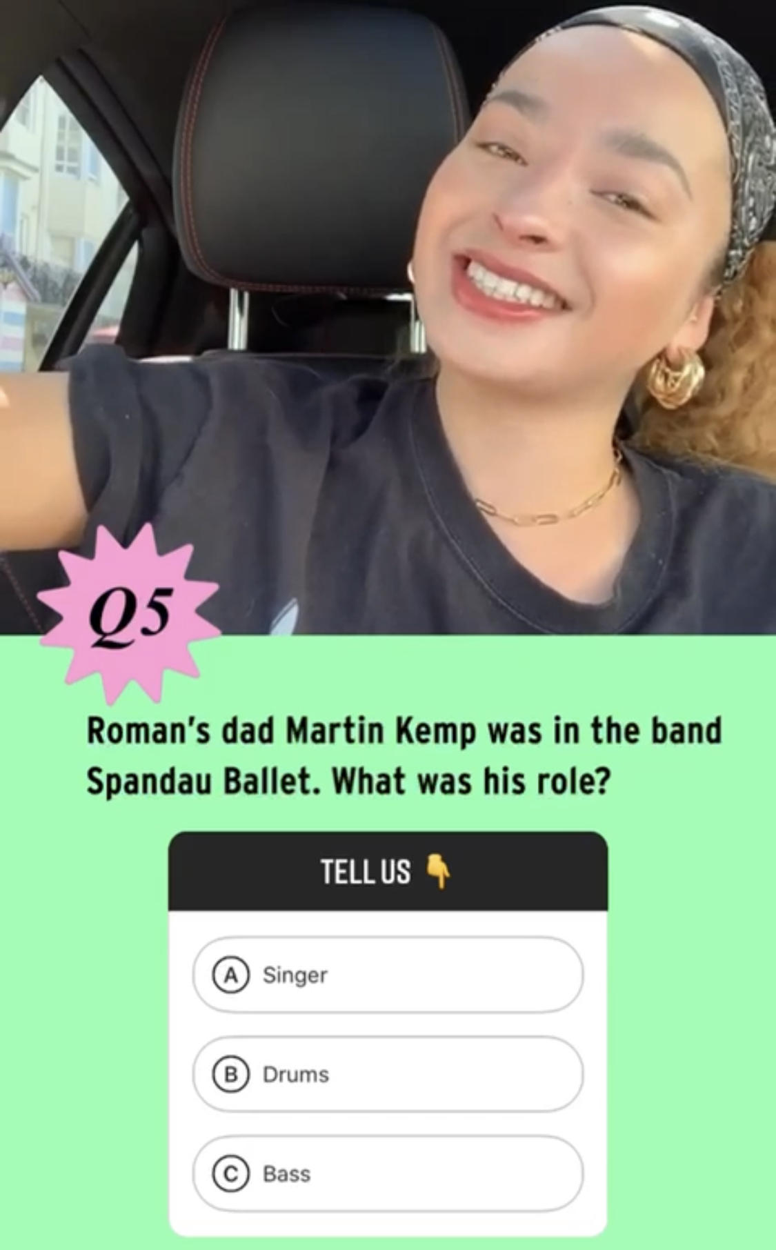 Ella Eyre, TSTM CALM Quiz