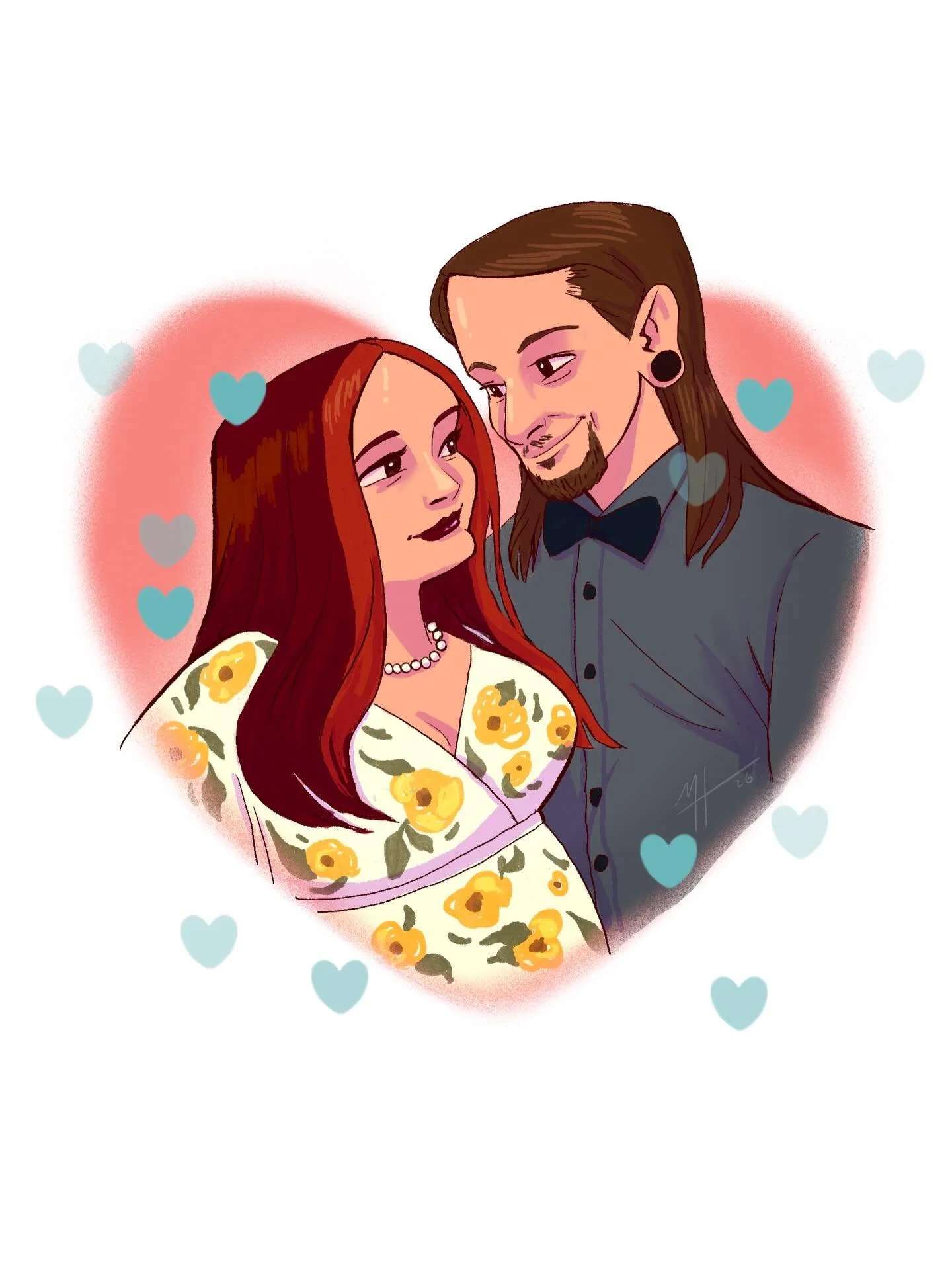 Not me getting commissioned to draw someone&rsquo;s favorite couples 😭💘
That is elite friendship behavior. 

All valentine slots have been filled. Thank you so much y&rsquo;all!
