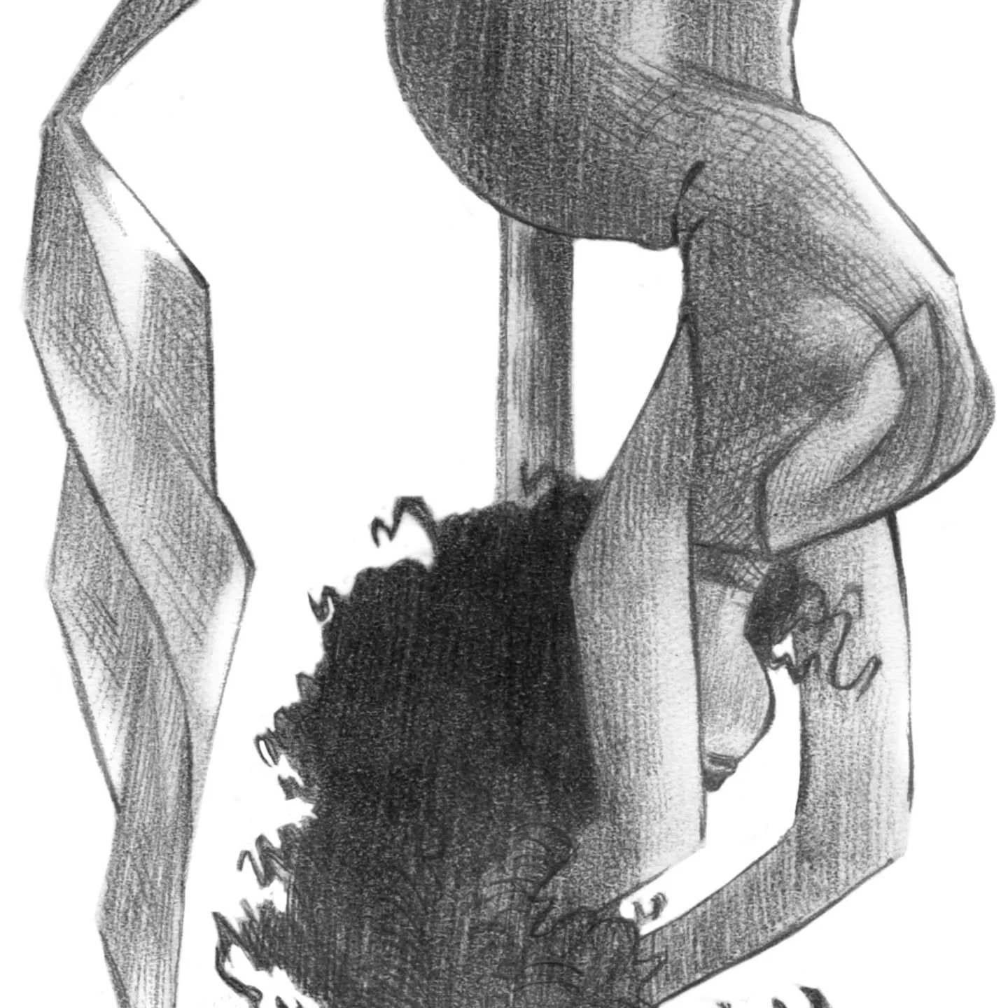 2023 #mermay 

5 x 7" Graphite on bristol board