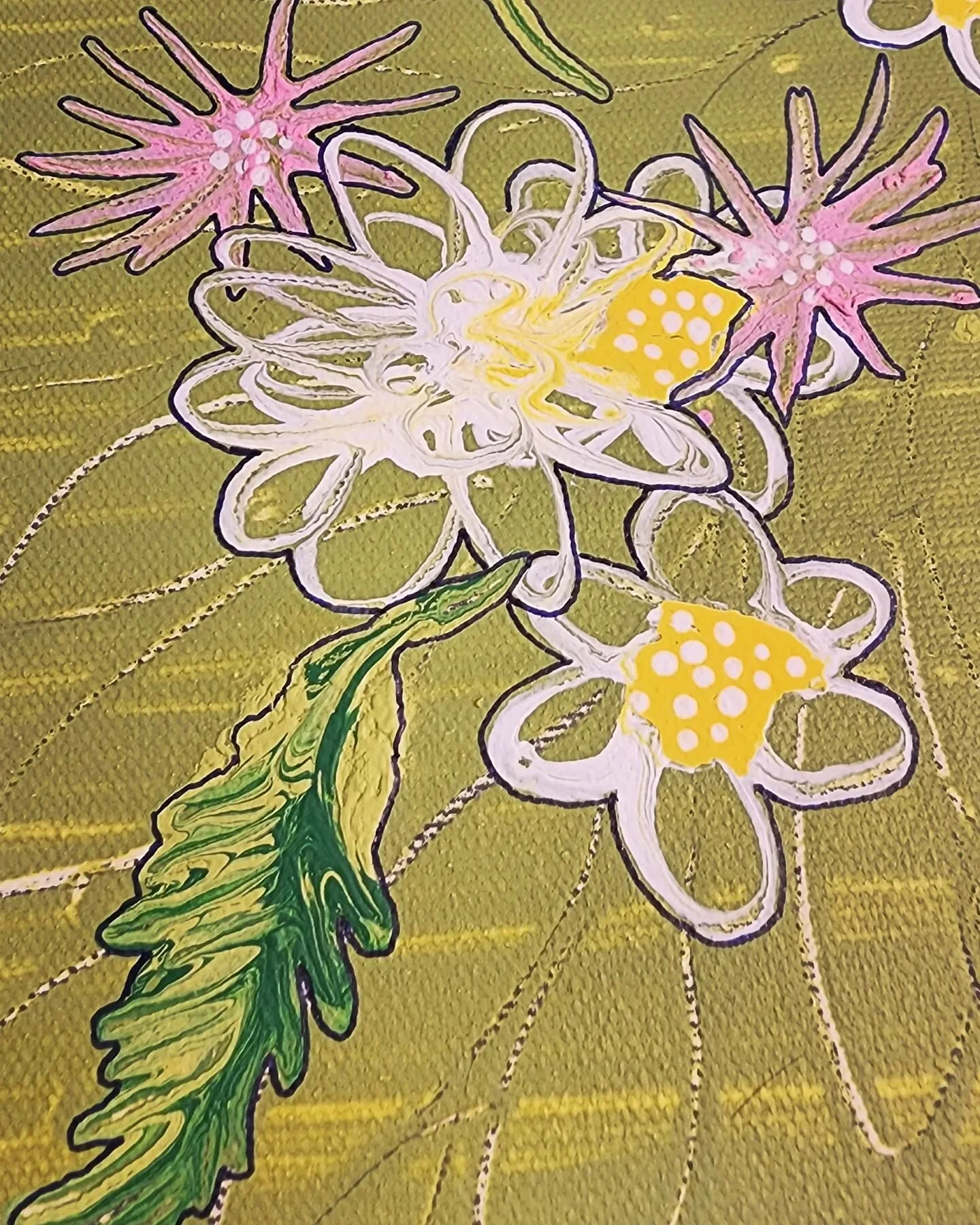 ...detail of work in progress #fortheloveofalia #mixedmediaart #painting #drawing #workinprogress #artwork