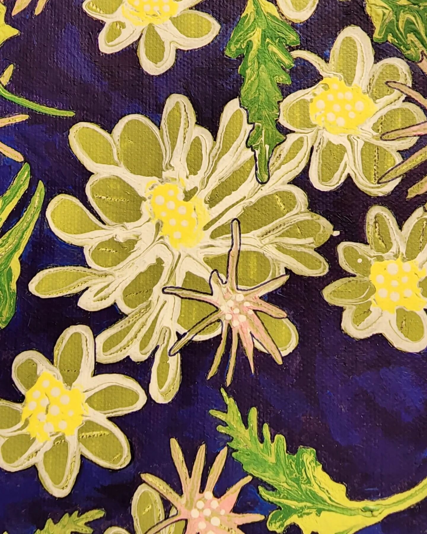 close up of painting in progress #fortheloveofalia #workinprogress #painting #acrylic #artwork #artistsoninstagram #art