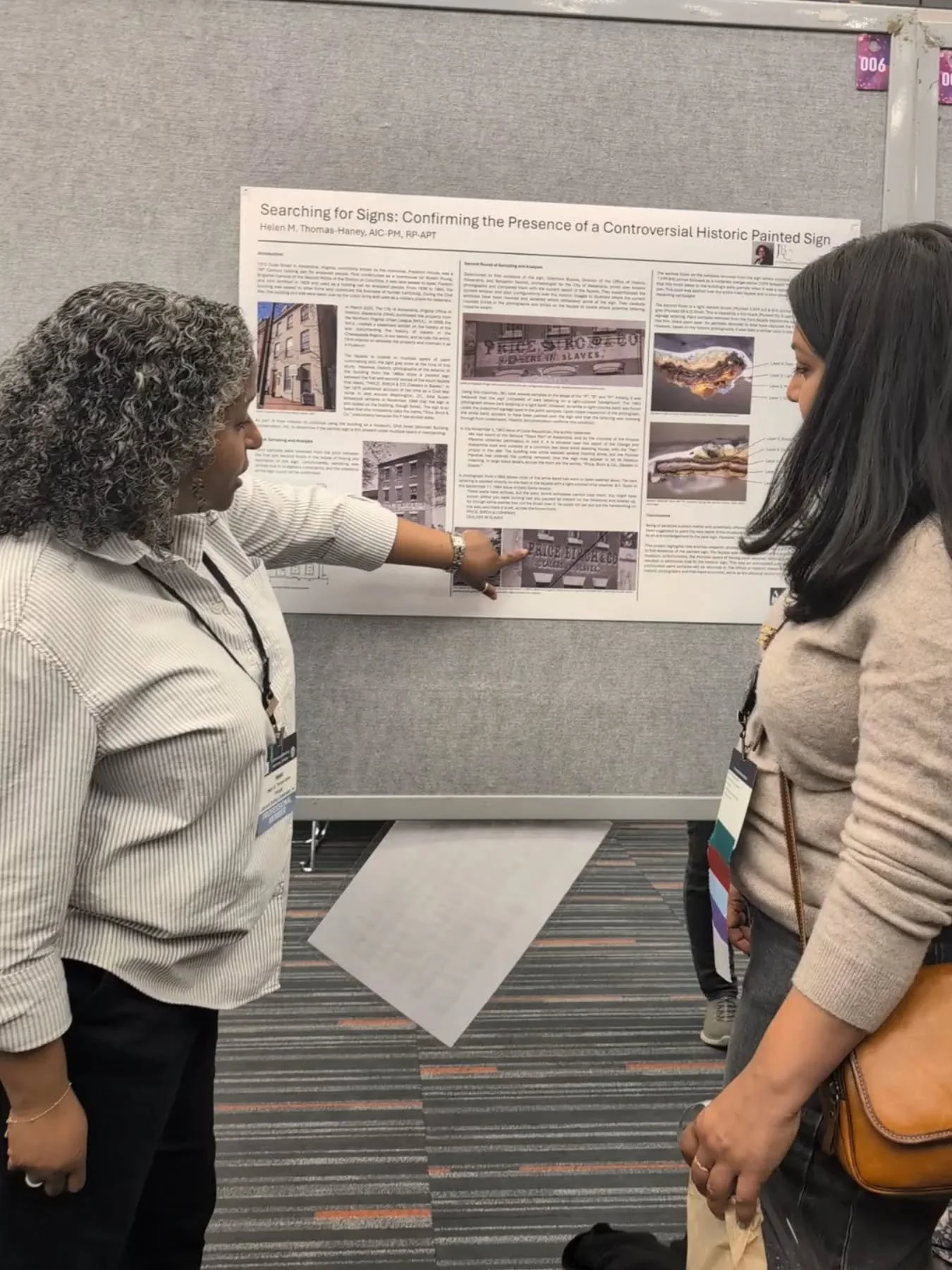 Who is at AIC in Montreal? There is still time to check out Helen Thomas-Haney's poster (position 006) today before they get taken down!
@conservators