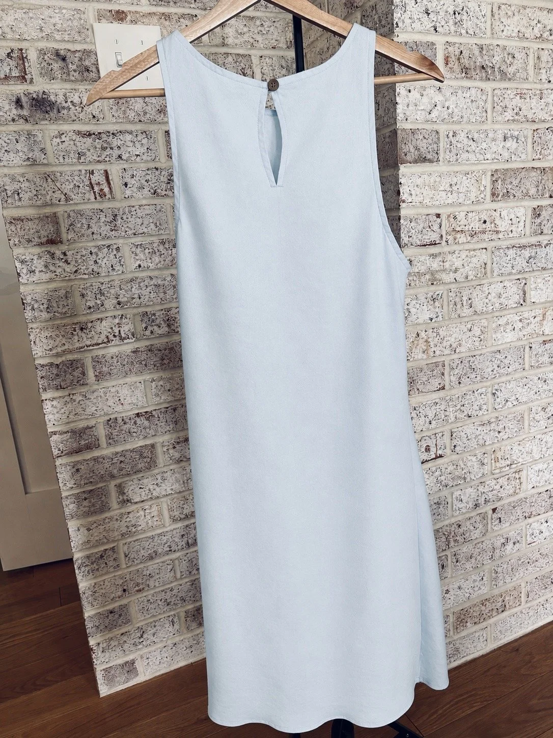 Salty Tymes Saltwater sky back of dress.jpg