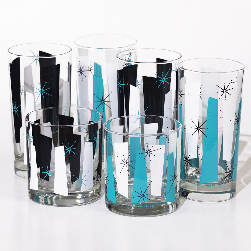 Glaver's Set Of 4 Original Mason Collins Glasses Assorted Colored Drinking  Glasses For Juice Smoothi…See more Glaver's Set Of 4 Original Mason Collins