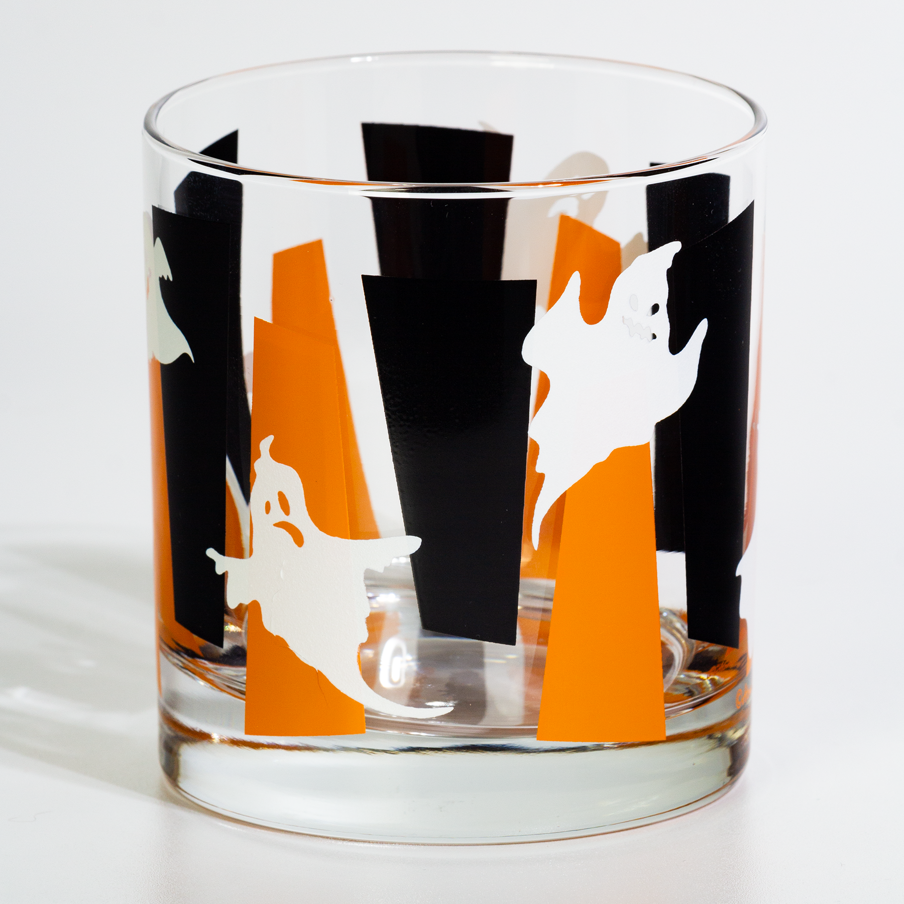 Glowing Ghouls Rocks Single Glass