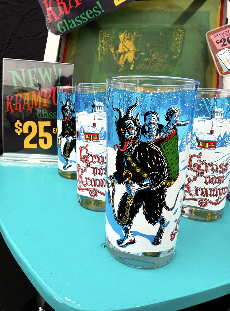 2025 Krampus Collins Single Glass